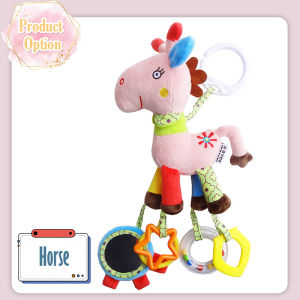 [Happy Kids] Crib Toys Baby Rattle Soft Toy Stroller Hanging Toys For Infant 安抚玩偶 婴儿玩具 Mainan Baby - BT39
