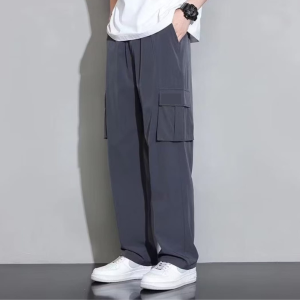 Celana Cargo Panjang pria Fashion Longgar Cargo Pants Bigsize Lurus Casual 2025 New Trend