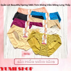 ❤️Quần Lót Beautiful Spring 5401 Trơn Không Viền Mông Lưng Thấp❤️