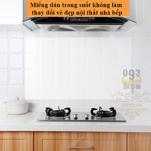 Miếng Dán Tường Phòng Bếp Decan Dán Tường Đồ Dùng Decal Dài 3 Mét