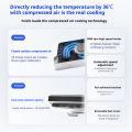 Flydigi BS2 BS2 Pro BS1 Laptop Cooling Pad Wind-Pressure Closed-Loop Turbo-Fan Dual Noise Reduction Intelligent Temperature Control 3-Angle Adjustable RGB Laptop Cooling Stand Wide Compatibility 15.6 inch-21 inch. 