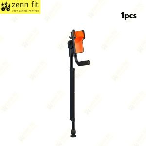 Elbow Crutches Walking Aids Lightweight Adjustable Height Foldable Walking Aid 100KG Capacity