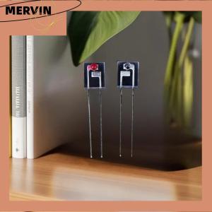 [MERVIN]💖[HOT SALE]🎈🎈 10ชิ้นไดโอดเปล่งแสงอินฟราเรด LTE-302 LTR-301ด้านความยาวคลื่น940nm หลอดปล่อยเมาส์ DIP-2