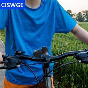 [COD] CISWGE Bicycle Bell Electronic Horn Loud Warning Sound ABS 120db Safety Electric Bell IPX4 Speaker Alarm Ring For Scooter Road Bike