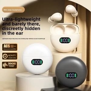 หูฟังไร้สายบลูทู ธ 5.4+ HD ลดเสียงรบกวนการโทร IPX5 กันน้ำพร้อมไมโครโฟนแบบพกพาสำหรับ Android / iOS