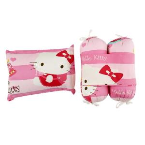 Bộ Gối Chặn Kèm Gối Nằm Sơ Sinh Đinh Lăng cao cấp Hút Mồ Hôi Giúp Bé Ngủ Ngon không giật mình