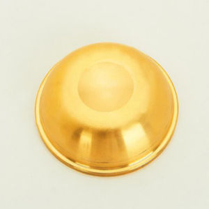 【Comfortable House】 COD ทองแดงทิเบตชามพุทธสาวกเพื่อจัดหาน้ำสมาธิมินิชามทองเหลือง