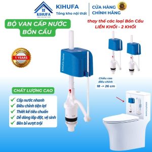 Phao Cấp Nước cho bộ xả Bồn thay thế Cầu Liền Khối – 2 khối thân rời Chất Lượng Cao Van cấp nước nhanh cho bàn cầu CC-VS12