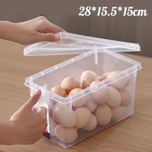 【Ganggang】กล่องเก็บของในตู้เย็น กล่องเก็บของในครัว วางซ้อนกันได้ ประหยัดพื้นที่