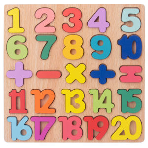 Murah Banget - Puzzle Kayu Mainan Anak / Wooden Puzzle Toys Alphabet / Puzzle Kayu 3D Anak / Mainan Geometry Bentuk Puzzle