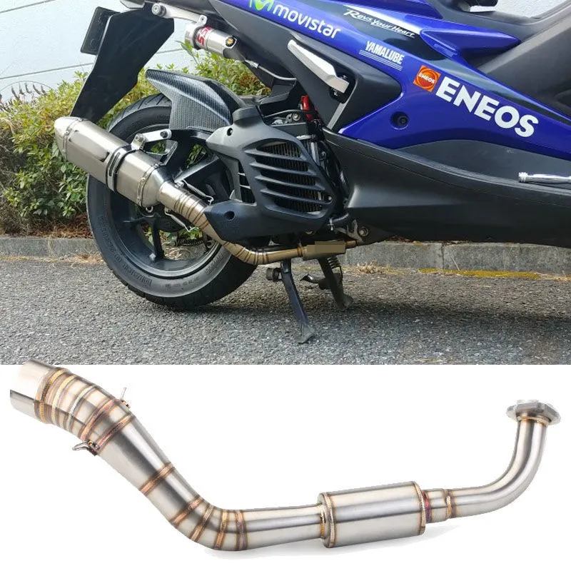 REYGEAK 51mm NMAX155 V2.0 Big elbow Mufflers Pipes Pipe system NMAX V 2.0 V1.0 Exhaust 51 For YAMAHA Nmax V2 Nmax V1 155