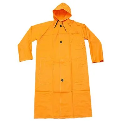 Knee length raincoat with hood hotsell