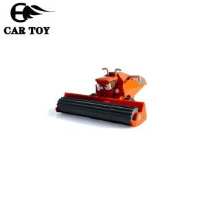 CAR TOYS 1PC 1:55 Sliding Alloy Cars Frank Orange Harvester Toys for Preschool Children Ages 4+ Kids Boys Cars Toys toys for boys toys car for kids educational toys