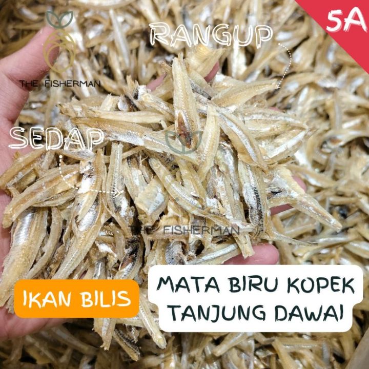 🔥 Ikan Bilis Mata Biru 1kg Ikan Bilis Garing Ikan Bilis Siap Kopek Ikan Bilis Belah Tanjung Dawai