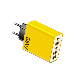 5V3A 65W Wall 2PD+3USB Simultaneous Charging Adapter For Multiple Devices for Travel Design Charging Hubs