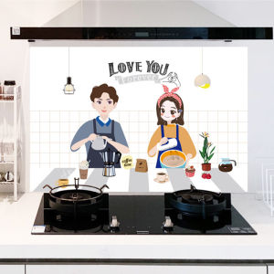 High Temperature Resistant Anti-Oil Kitchen Wall Sticker Oil-Proof Waterproof
