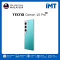 Tecno Camon 40 Pro 5G Smartphone | MediaTek Dimensity 7300 Ultimate | 6.78" AMOLED Display | IP68/69. 