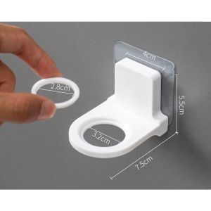 READY STOCK!!! Home Bathroom Rack | Shampoo Shower Gel Bottle Holder | Hand Soap Wall Hook | Hanging Mounted Sticky 现货‼️ 家用浴室置物架 | 洗发水沐浴露瓶架 | 免打孔壁挂式挂钩