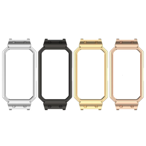 Screen Protector Case Hard Steel Bumper for Smartwatch Protective Cover Case for Band 10 9 8