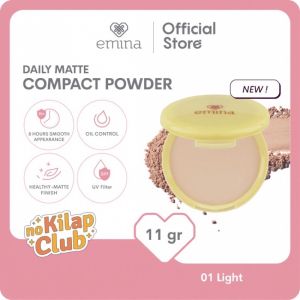 ~AB~ EMINA Daily Matte Loose Powder Compact Powder BB Cream Bedak Tabur Bedak Padat