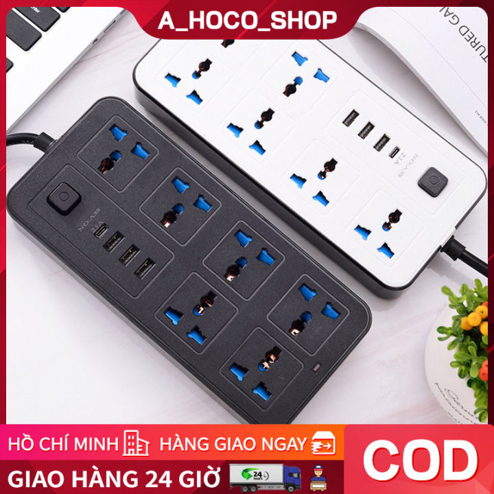 Ổ điện đa chức năng - ổ cắm điện chống giật, cổng TYPE C thế hệ mới và ...