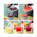 BKK 2in1 Fruit Juicer Cordless Citrus Fruit Blender USB Type C Portable Mesin buah Jus Oranges Apple Pomegranate JB909. 
