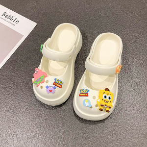 Free Shipping Cute Cartoon-Style Open-Toe Sandals For Women Perfect For Summer Outdoor Wear A Sweet And Stylish Option