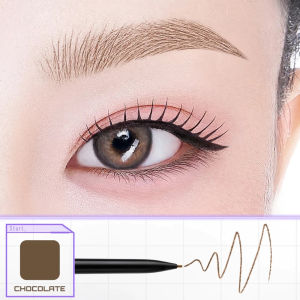 SOMETHINC Microslim 4D Eyebrow Pencil 0.8mm | Pensil Alis Kecil Tipis Micro Tip Spoolie