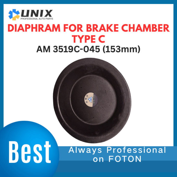 FOTON TORNADO DIAPHRAM FOR BRAKE CHAMBER TYPE C 3519C-045 | Lazada PH