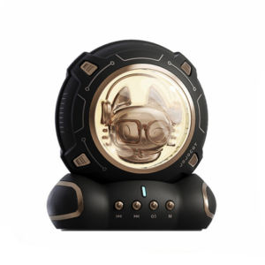 Aerospace Cat Bluetooth Speaker USB Portable Audio Support Call TF Card Night Light Mini Subwoofer Creative Gift Computer