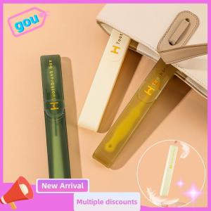 gou Travel Portable Toothbrush Box Storage Dust-proof Case Bathroom Accessories Protector Toothbrush Tube Cover Travel Storage