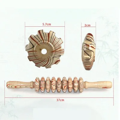 Cây Lăn Massage Trị Liệu Bằng Gỗ – Cây Lăn Thư Giãn Cơ Vai Gáy Lưng Chân Mới Nhất 2026