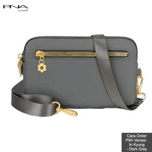 Peonia PNA INKYUNG Water Resistant Tas HP Kecil Selempang Wanita Elegant Outdoor Sling Bag Anak Remaja Perempuan Crossbody Travel Shoulder Trendy Fashion Cewek Casual Pesta Style