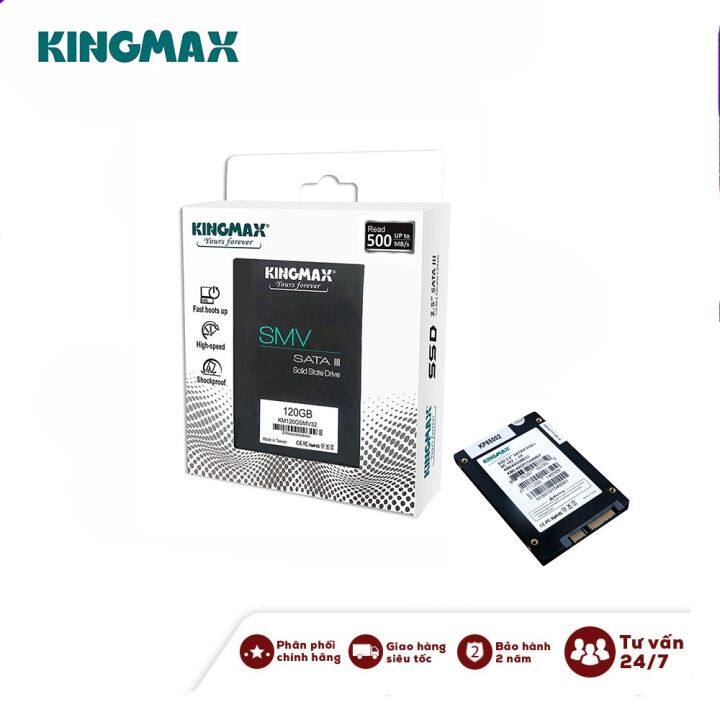 Ổ CỨNG SSD 120G 240GB 480GB KINGMAX SMV32/SMQ32 Chính hãng Viễn