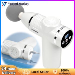 Mini Fascia 12 Heads 32 Speeds Rechargeable LCD Muscle Massager for Relaxation and Pain Relief