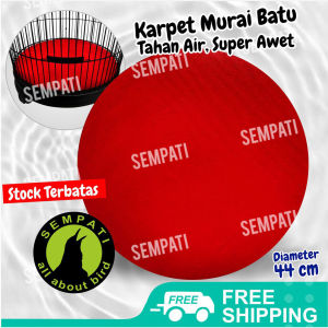 SEMPATI Karpet Sangkar Kandang Burung Murai D46 Karpet Polos Tatakan Kotoran Burung Alas Lantai Tebok Bawah Dasar Sangkar Bulat Burung Murai Batu