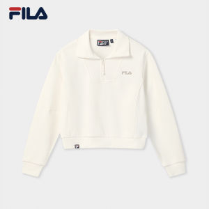 FILA CORE LIFESTYLE FILA ORIGINALE Womens Long Sleeve Top (Brown / White)