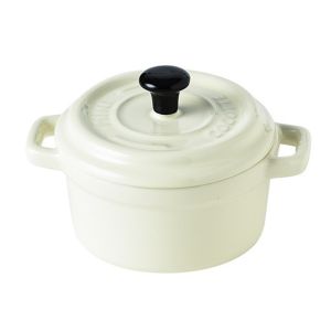 XYAX Chống bỏng Bát ăn sáng bằng gốm 200ml Tai treo Bát kem brulee Nồi hầm nhỏ Chống bụi Nồi nhỏ có nắp Hộ gia đình