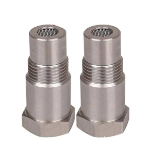 Universal Oxygen Sensor Adapter Enhancing Durability Improved Engine Efficiency Design For Harsh Weather Conditions 2pcs