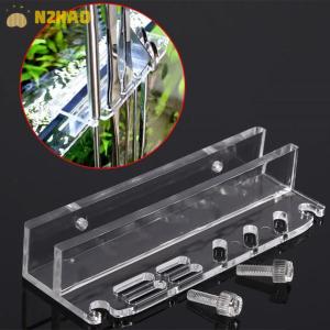 N2HAO ชั้นเก็บเครื่องมือสำหรับโรงงานในตู้ปลาที่ยึดอะคริลิคสำหรับแหนบพืชน้ำกรรไกรเครื่องมือบำรุงรักษาหญ้า