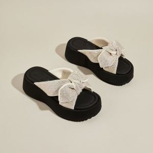Free Shipping WomenS Thick-Soled Height-Increasing Sandals For Summer Wear 2026 New Fashion Style Perfect With Dresses Lightweight Non-Slip And Suitable For The Beach