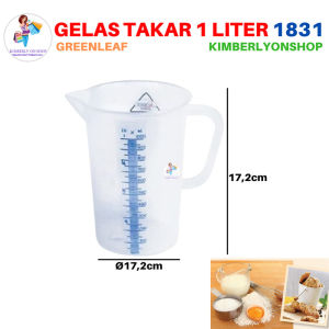 Gelas ukur takar 1 L SCARLET 1831 Green Leaf
