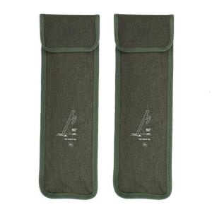 2Pcs Portable Camping Tent Stakes Bag Oxfords Cloth Tent Stake Bag Outdoor Camping Ground Nails Carry Case for Hiking
