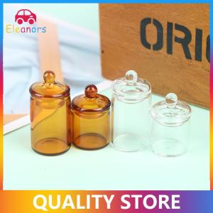 [Eleanor] 1:12 Dollhouse Mini Candy Jar Coffee Bean Storage Bottle Kitchen Decor Toy