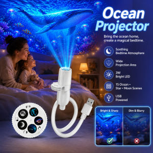 [Creative Ocean Projection] Deep Sea Projection Lamp Ocean Night Light Home Relaxation Decor
