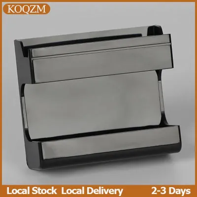 KOQZM Remote Control Holder Adhesive Punch-free Socket Holder Without Drilling Mobile Phone Charging Living Room Organizer Storage Box