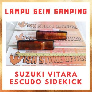 Lampu Samping Fender Sen Sein Side Lamp Kecil Samping SUZUKI VITARA ESCUDO SIDEKICK Kuning Satuan