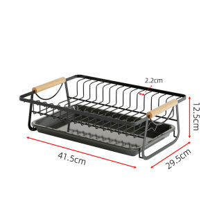 Kitchen Drainer Dish Rack Countertop Dish and Chopstick Water Filter Shelf Tableware Storage Basket Multifunctional Drain Basket