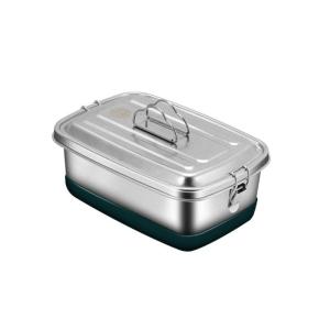 Bền 304 hộp thép đựng đồ ăn trưa không gỉ hiệu quả chống rò rỉ lớn Hộp Ăn Trưa conatiner cho văn phòng và sử dụng ngoài trời