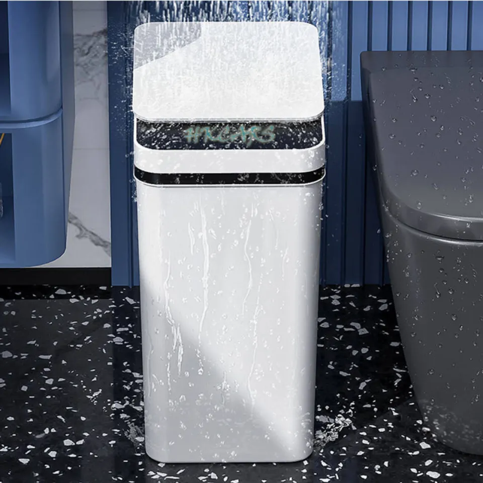 Automatic Smart Sensor Trash Can Kitchen Garbage Touchless Waterproof Bin  16L